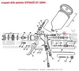 ST-2004 - tleso vzduch. ventilu - kliknte pro vce informac